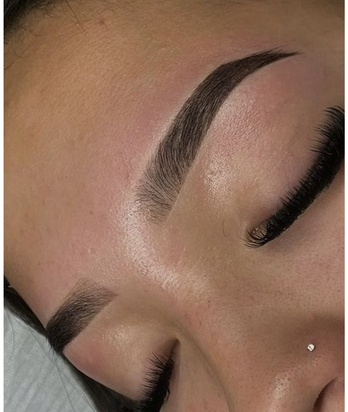 Brow threading and hybrid tint - Queens Beauty Brandon FL